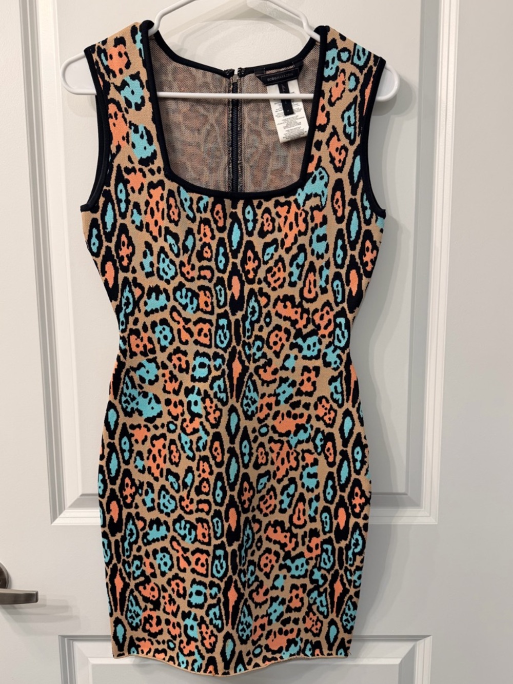 BCBGMaxAzria Leopard Pepper Dress